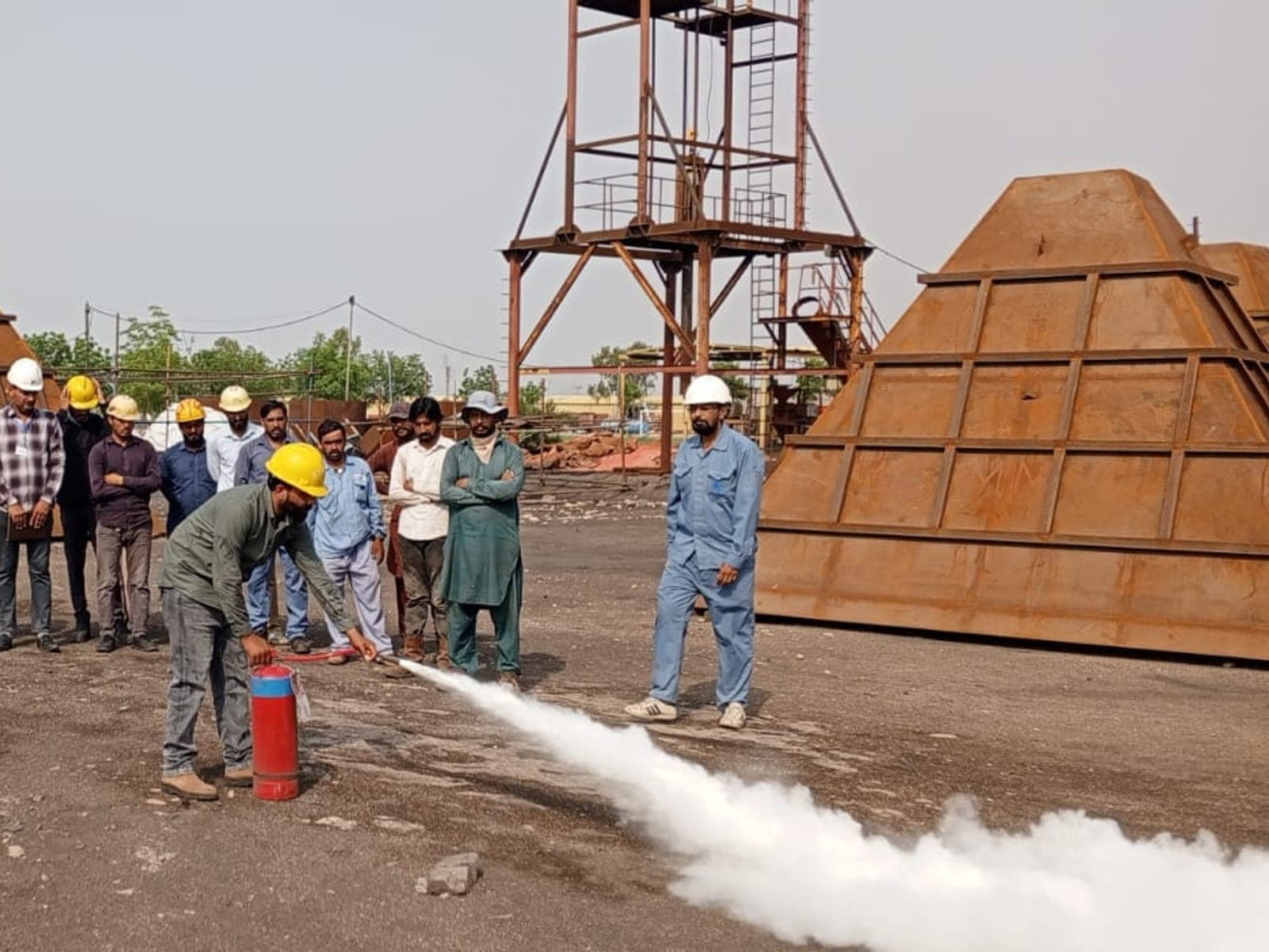 Site safety briefing