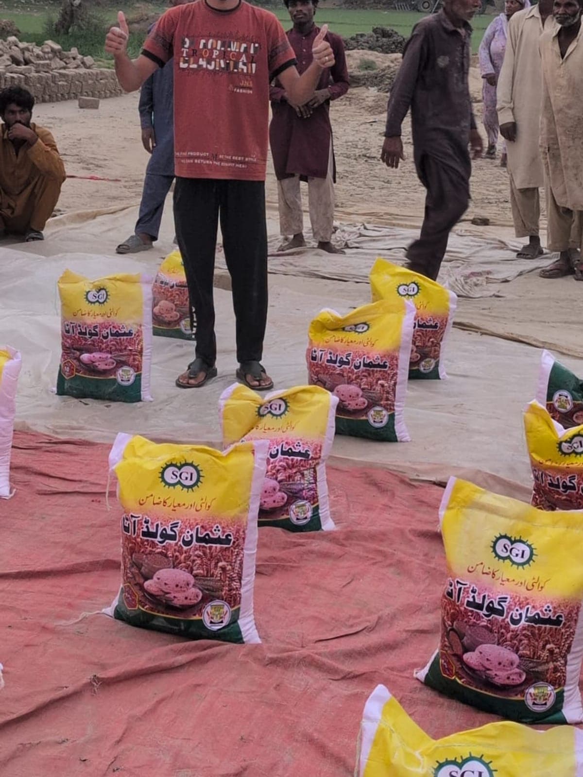 Ration packs ready